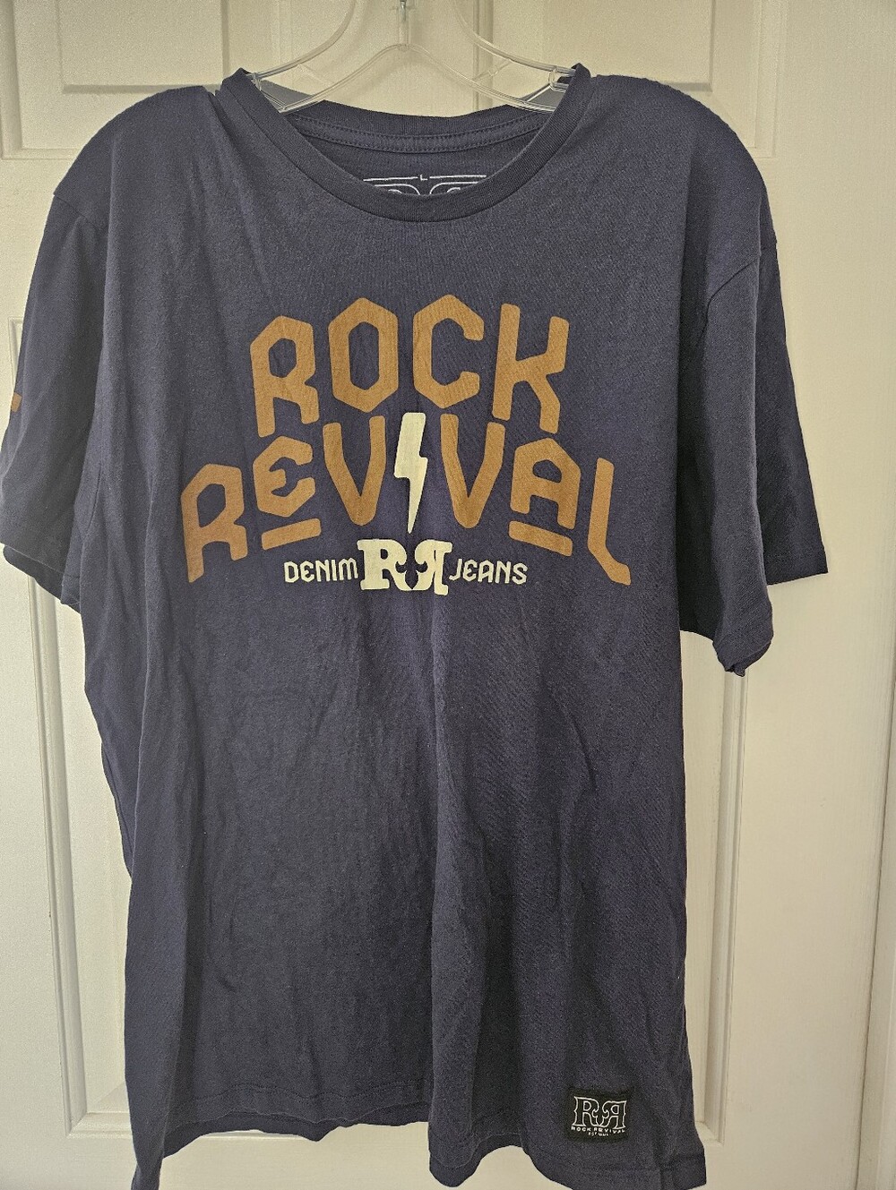 Rock Revival Navy Graphic Tee